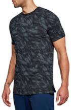 Men's Under Armour Sportstyle Print Charged Cotton Fitted T-shirt - Black