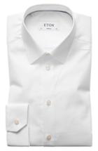 Men's Eton Super Slim Fit Dress Shirt - White