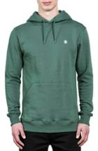 Men's Volcom Single Stone Hoodie - Green