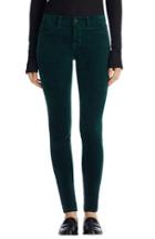 Women's J Brand '815' Mid Rise Velveteen Super Skinny Jeans - Green