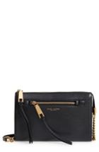 Marc Jacobs Small Recruit Leather Crossbody Bag - Black