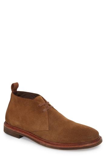 Men's John Varvatos Collection Plain Toe Chukka Boot M - Brown
