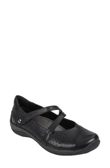 Women's Earth Newton Mary Jane Flat W - Black