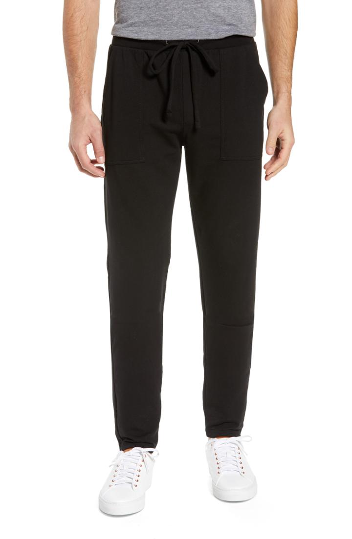 Men's Goodlife Slim Fit Micro Terry Sweatpants - Black