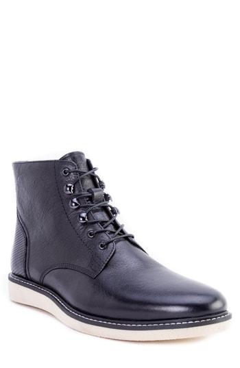 Men's Robert Graham Finch Plain Toe Boot M - Black