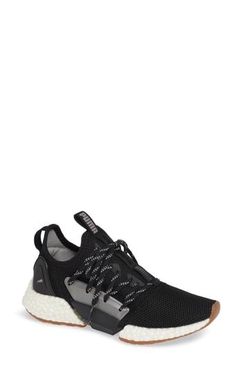 Women's Puma Rocket Luxe Running Shoe .5 M - Black
