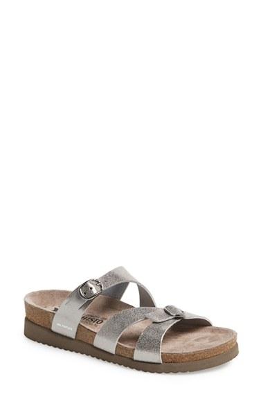 Women's Mephisto 'hannel' Sandal M - Metallic