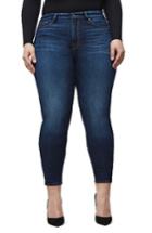 Women's Good American High Waist Good Legs Crop Skinny Jeans - Blue