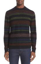 Men's Ps Paul Smith Stripe Merino Wool & Alpaca Sweater