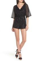 Women's Bb Dakota Sequin Mesh Romper