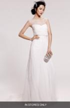 Women's Rosa Clara Ugo Beaded Sheath Gown