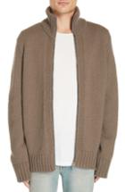 Men's Our Legacy Funnel Neck Zip Sweater