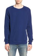 Men's Saturdays Nyc Kasu Waffle Stripe Sweater - Blue
