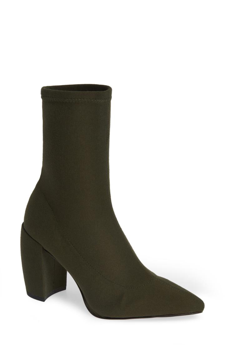 Women's Kenneth Cole New York Alora Stretch Bootie .5 M - Green
