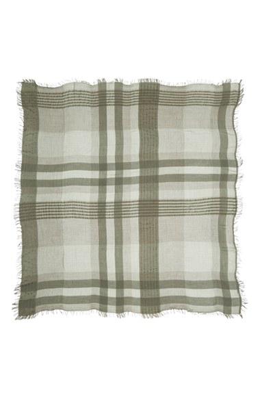 Women's Fabiana Filippi Plaid Scarf