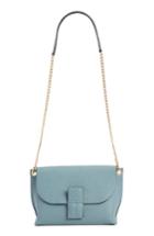 Loewe Avenue Leather Crossbody Bag - Blue