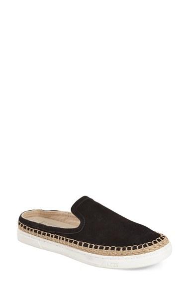 Women's Ugg 'caleel' Slip-on Sneaker M - Black