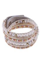 Women's Nakamol Design Stone & Metal Wrap Bracelet