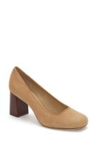 Women's Etienne Aigner Dylan Square Toe Pump .5 M - Beige