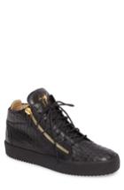 Men's Giuseppe Zanotti High-top Sneaker Us / 43eu - Black