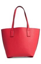 Marc Jacobs 'wingman' Leather Shopping Tote - Pink