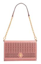 Tory Burch Kira Perforated Leather Clutch -