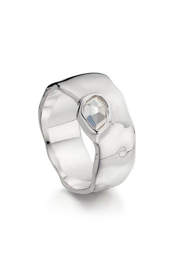 Women's Monica Vinader Siren Wide Band Ring