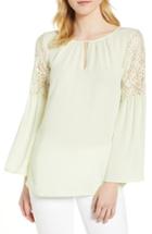 Women's Chelsea28 Lace Bell Sleeve Top, Size - Green