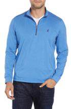 Men's Johnnie-o Lammie Regular Fit Quarter Zip Prep-formance Pullover, Size - Burgundy