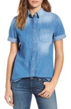 Women's Ag Easton Denim Shirt - Blue