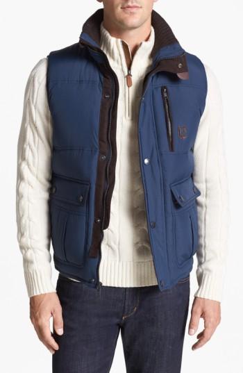 Men's Vince Camuto Relaxed Fit Vest, Size - Blue
