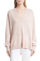 Women's Rag & Bone Ace Cashmere Sweater, Size - Pink