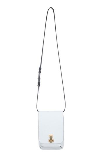 The Volon Ez Mini Leather Crossbody Bag - Ivory