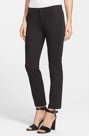 Vince 'vintage' Crop Pants Womens Black