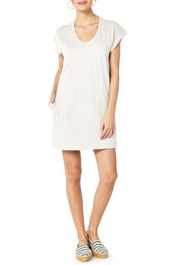Women's Michael Stars Mesh Accent Dress - White