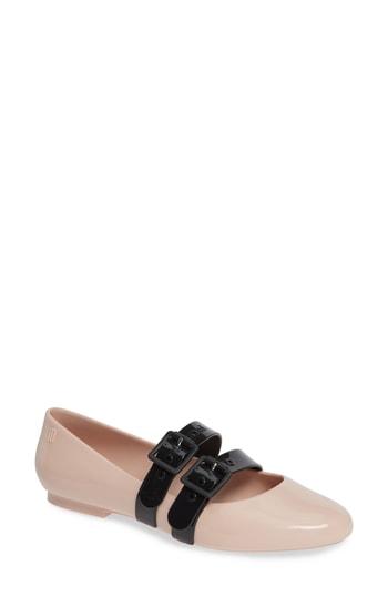 Women's Melissa + Vivienne Westwood Doll Flat M - Pink