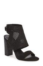 Women's Pelle Moda 'aviel' Cutout Sandal M - Black
