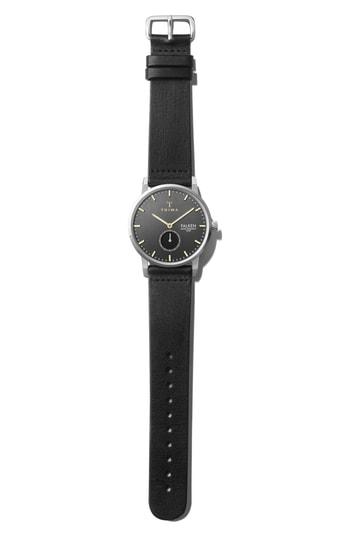Women's Triwa Smoky Falken Leather Strap Watch, 38mm