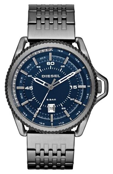 Men's Diesel 'rollcage' Bracelet Watch, 46mm
