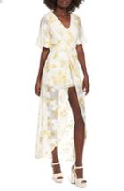 Women's 4si3nna Burnout Twist-front Walk Through Romper - Ivory