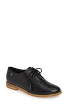 Women's Hush Puppies Chardon Perforated Derby .5 M - Black