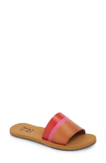 Women's Billabong Slide Sandal M - Brown
