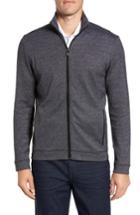 Men's Boss C-fossa Full Zip Fleece Jacket - Black