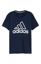 Men's Adidas Badge Of Sport Graphic T-shirt, Size - Blue