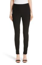 Women's St. John Collection Bella Double Weave Leggings - Black