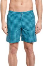 Men's Bonobos Gingham 7-inch Swim Trunks - Blue
