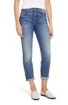 Women's 7 For All Mankind Josefina High Waist Roll Hem Boyfriend Jeans