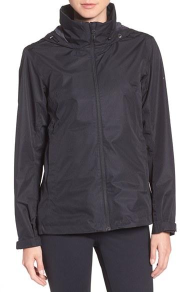 Women's Adidas 'wandertag' Climaproof Waterproof Jacket - Black