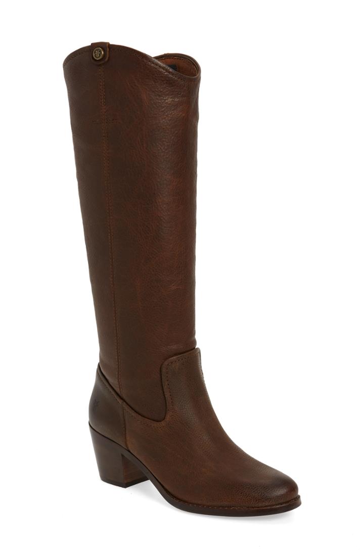 Women's Frye Jolene Pull-on Knee High Boot M - Brown