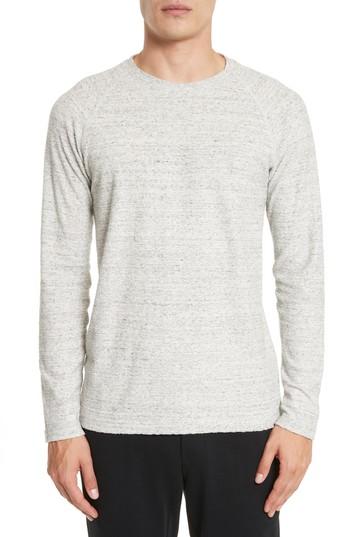 Men's Wings + Horns Long Sleeve T-shirt - Grey